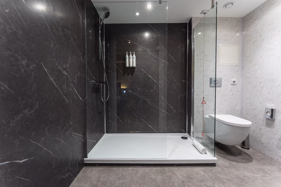 four points flex by sheraton hotel room bathroom renovation