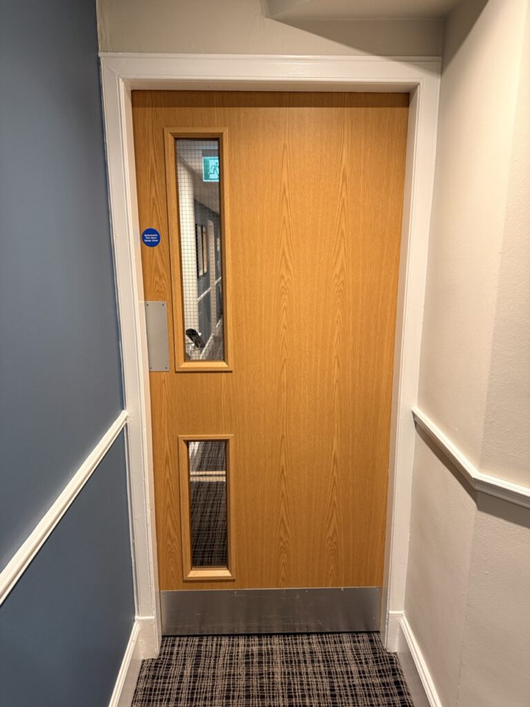 fd60 fire door before works