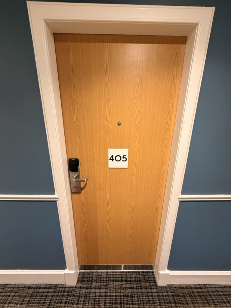 fire door after works